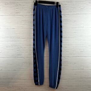 Wildfox Blue Hearts Desire Jogger Sweat Pants Size S